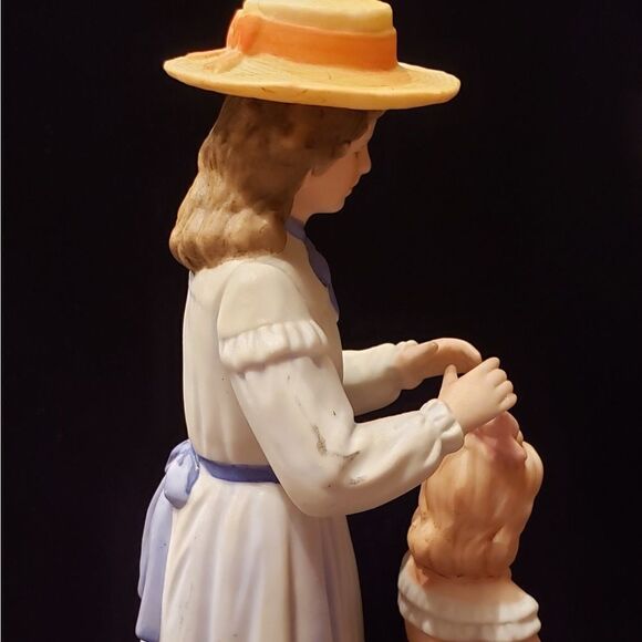 Vintage Homco Mother & Daughter Porcelain Figurine - Picture 6 of 7